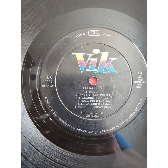 Bill Gale and His Orchestra Polka Pops LX-1117 Vik High Fidelity - Picture 6 of 6